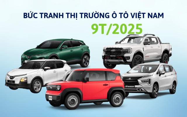 Bức tranh thị trường ô tô Việt Nam sau 9T/2025: VinFast dẫn đầu làn sóng xe điện, xe gầm cao vẫn ‘làm vua’ doanh số- Ảnh 1.