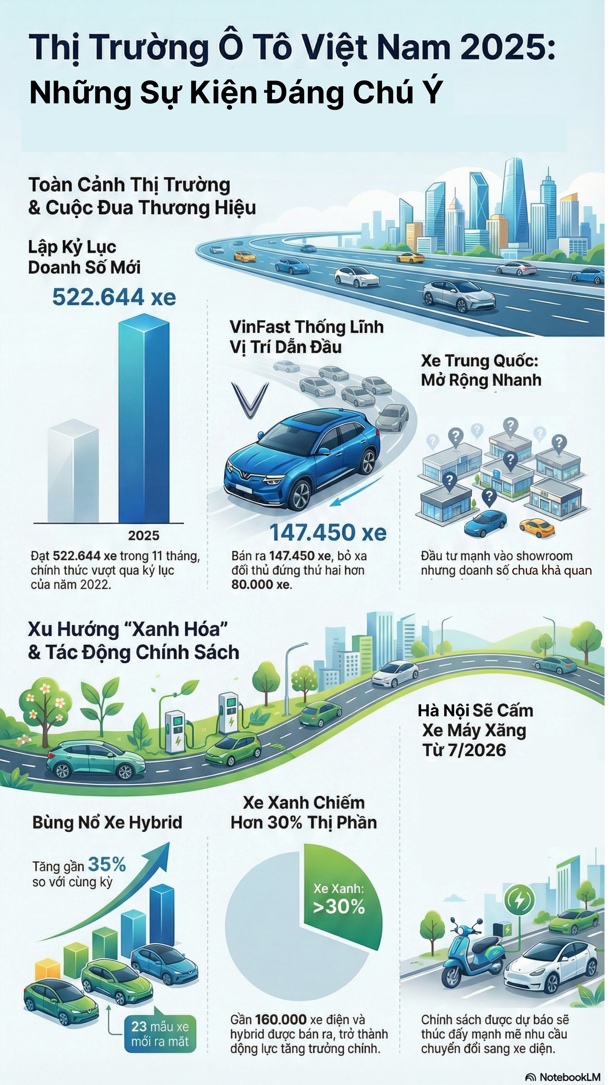 VinFast lập kỷ lục doanh số, Nghị định cấm xe xăng vào vành đai 1 và những chuyển động đáng chú ý của thị trường ô tô việt nam năm 2025 - Ảnh 8.