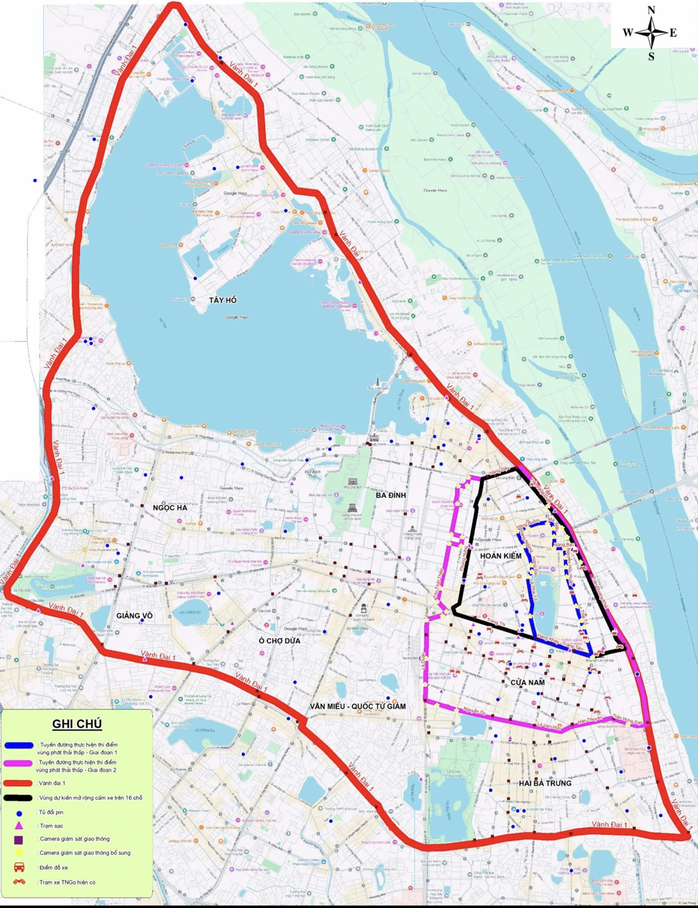Cấm xe máy xăng tại Hà Nội từ ngày 1 - 7: Thí điểm vùng phát thải thấp - Ảnh 2.